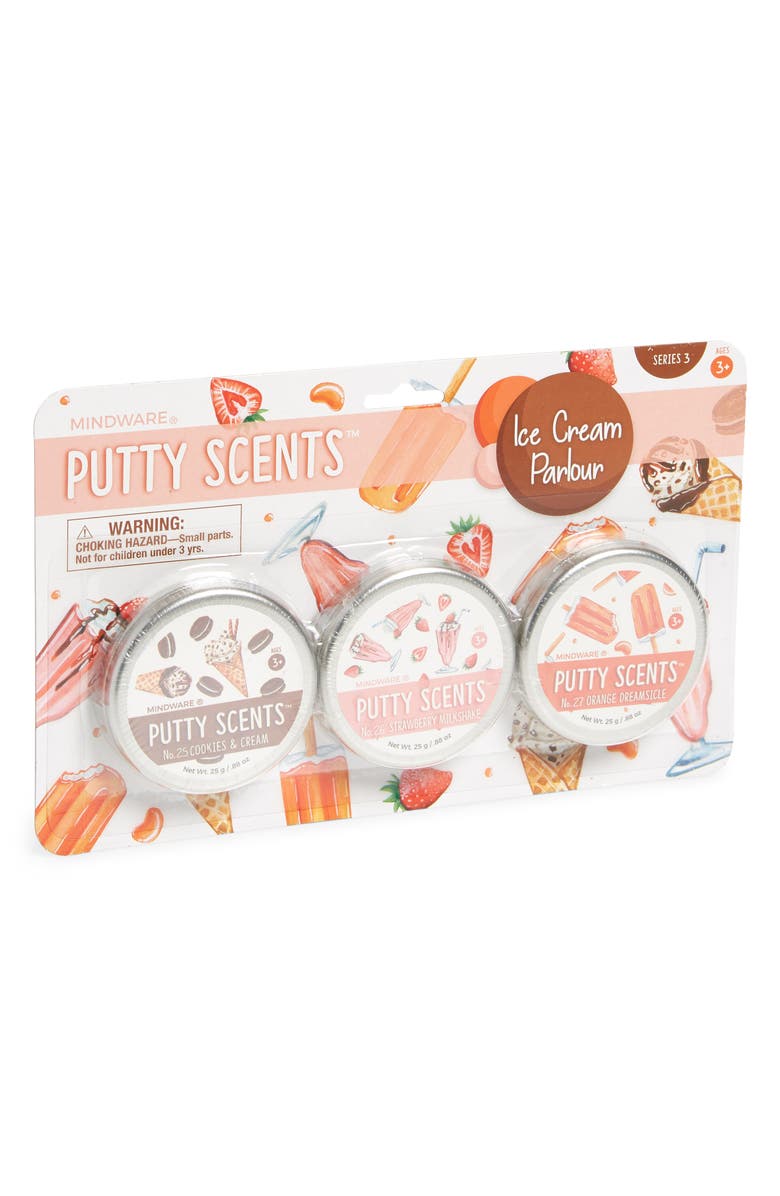 MindWare Putty Scents Ice Cream Parlour Putty Set, Main, color,