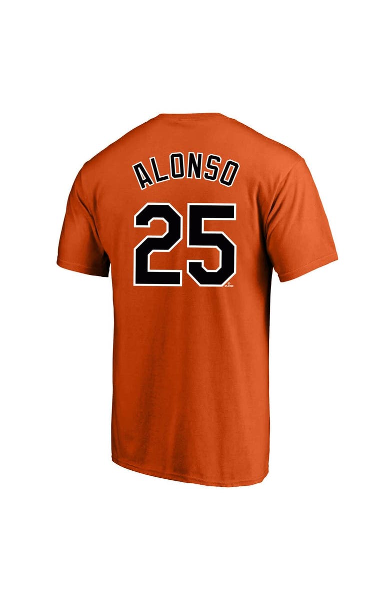 PROFILE Men's Profile Pete Alonso Orange Baltimore Orioles Big & Tall Name & Number T-Shirt, Alternate, color, Orange