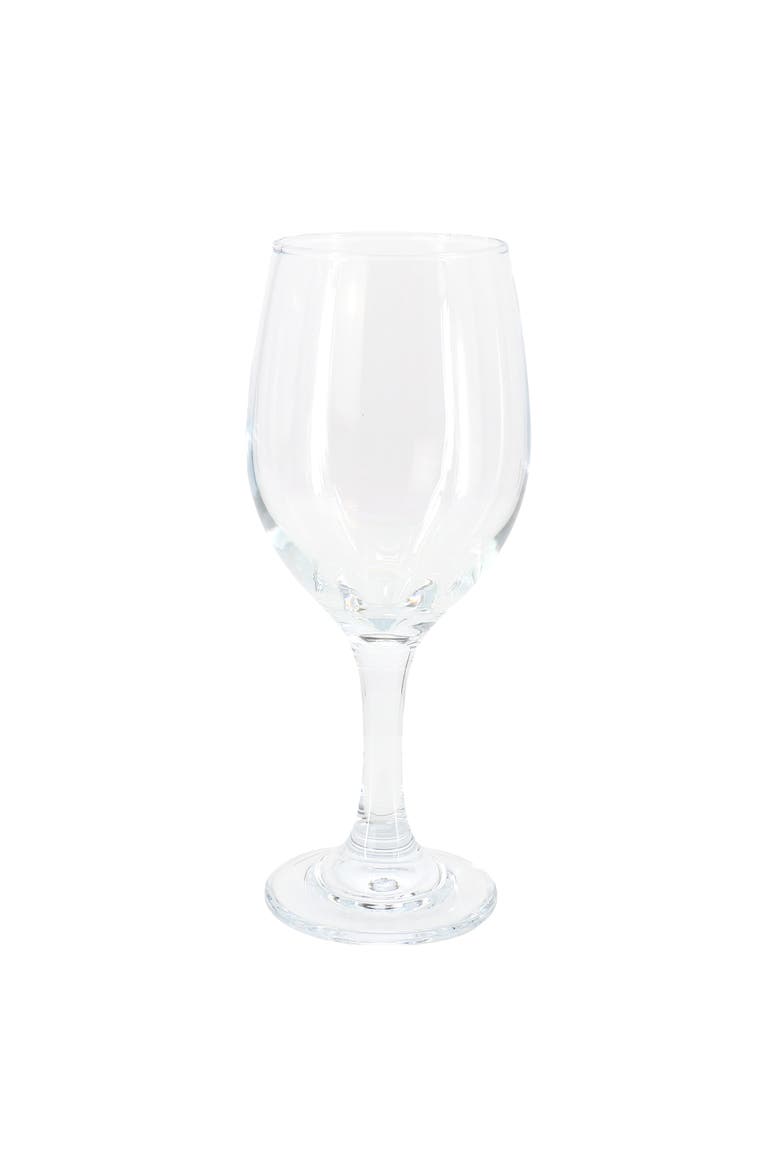 Belinni 4 Piece 14.2 Ounce Classic Wine Glass Set, Alternate, color, Clear