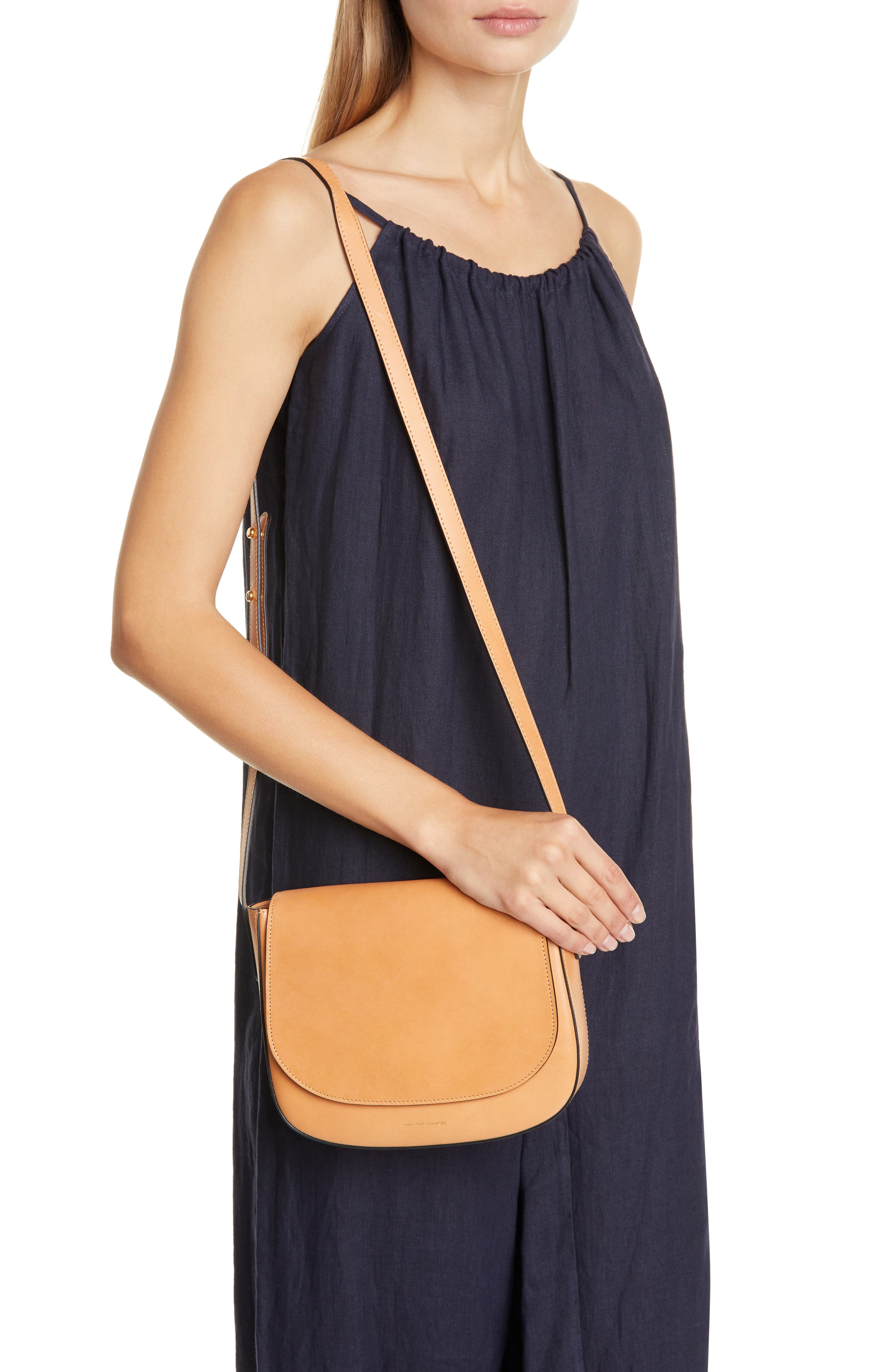 Mansur Gavriel Leather Crossbody Bag, Alternate, color, 