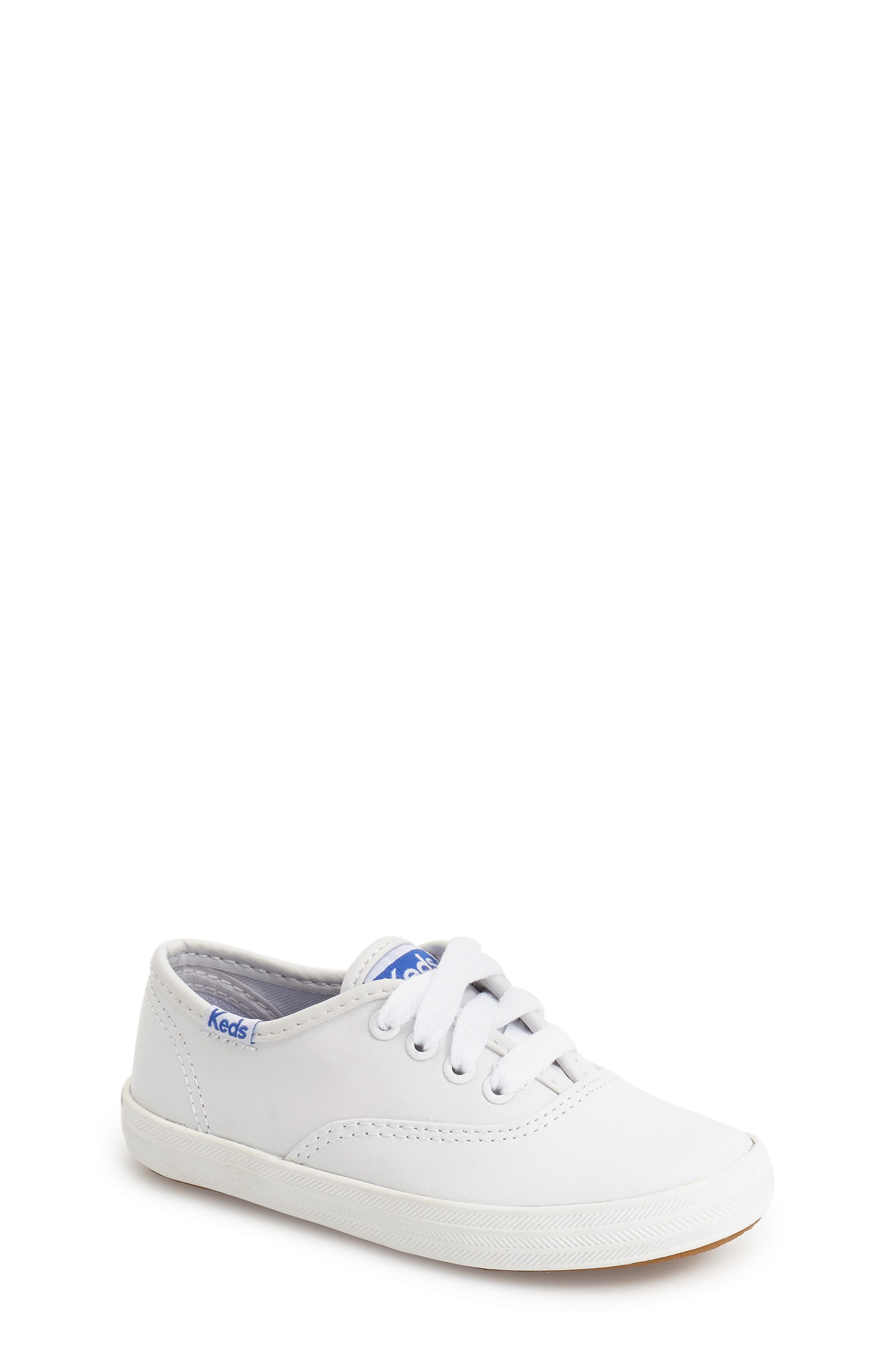 Keds® Kids' Champion Sneaker in White 