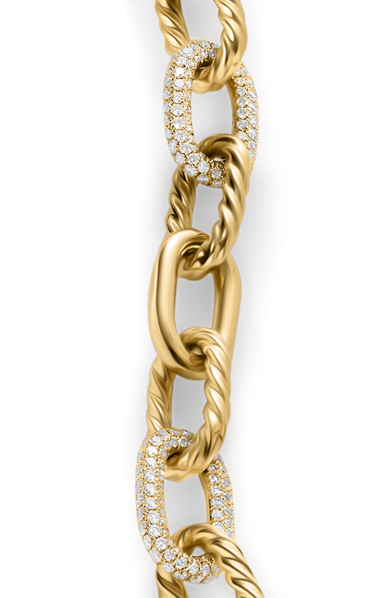 David Yurman Madison Diamond Pavé Link Bracelet, Alternate, color, 