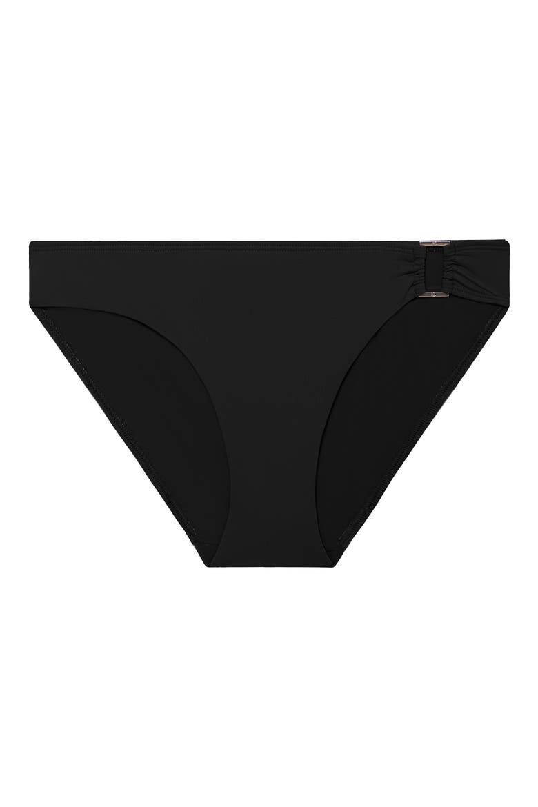 Ring Hipster Bikini Bottoms, Alternate, color, BLACK