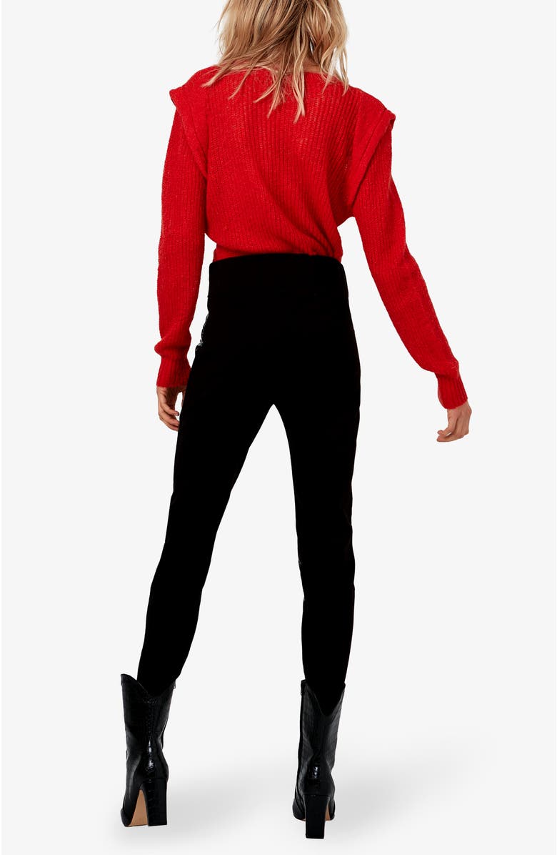 AS by DF The Denise Sweater, Alternate, color, Coco Red