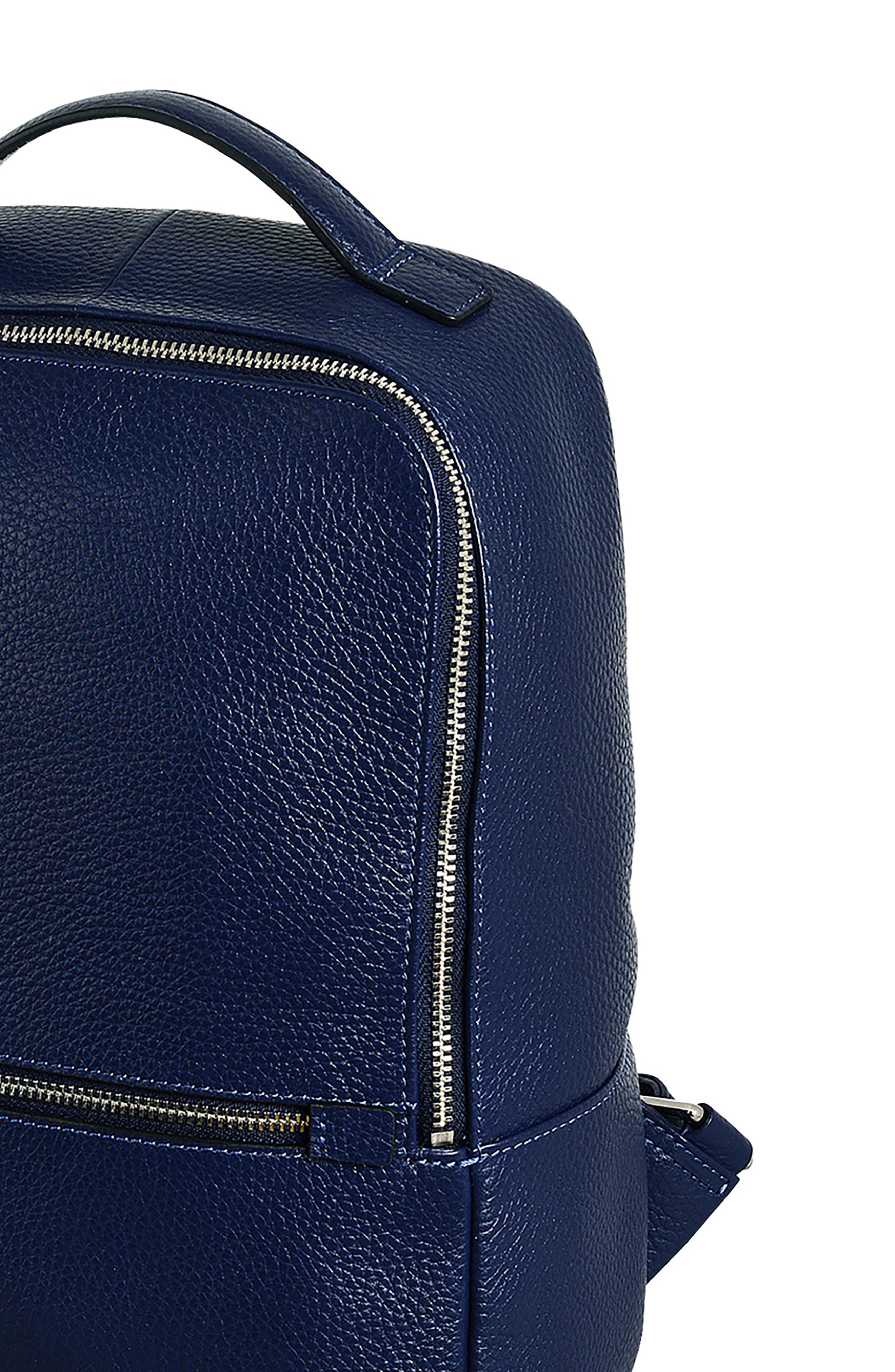 Radley Sunny Dene Leather Backpack, Alternate, color, Evenfall