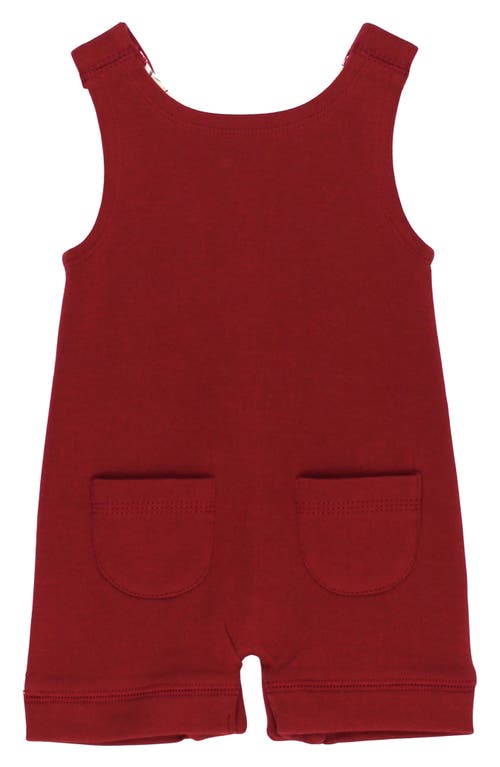 L'ovedbaby Print Sleeveless Organic Cotton Pocket Romper In Game Day