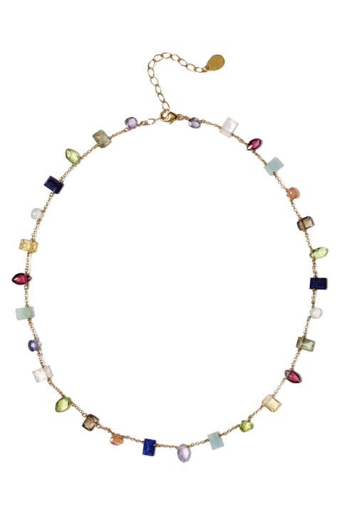 Diana Multistone Necklace