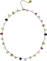 Chan Luu Diana Multistone Necklace
