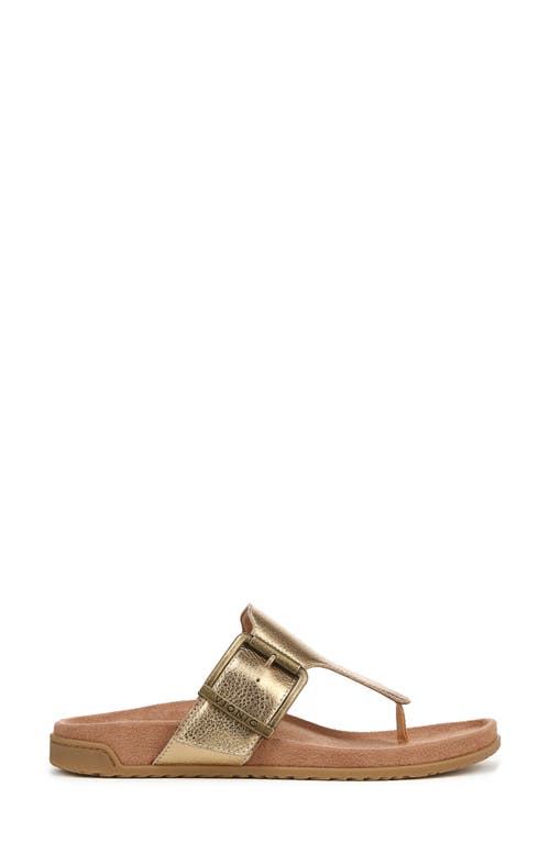 Vionic Emma Flip Flop In Gold
