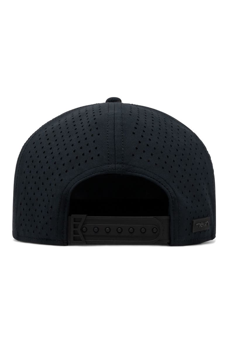 Hydro Trenches Richard Ham Adjustable Performance Ball Cap, Alternate, color, BLACK