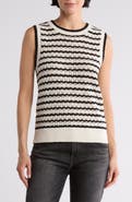 Sanctuary Stripe Cotton Sweater Tank