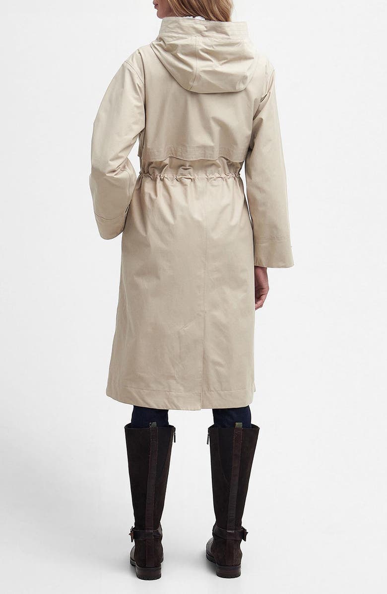 Lavender Waterproof Hooded Coat