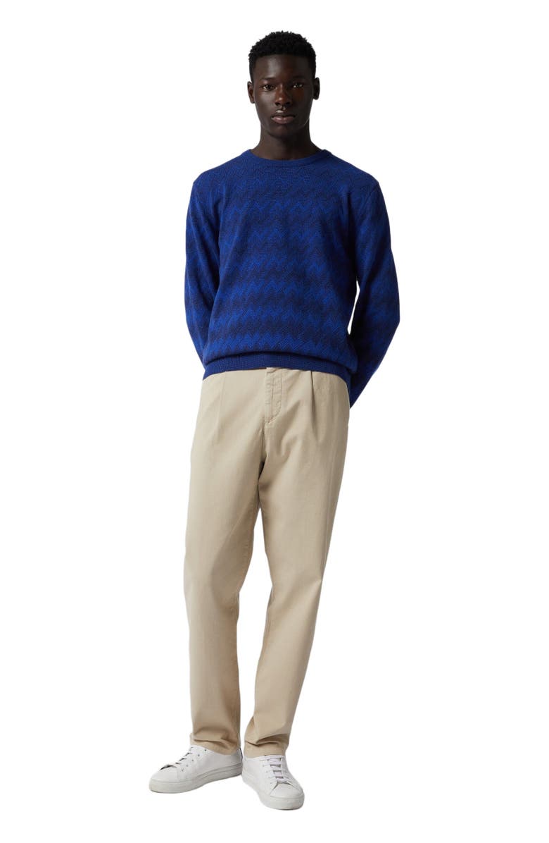 Missoni Chino Pants In Cotton, Main, color, Silver