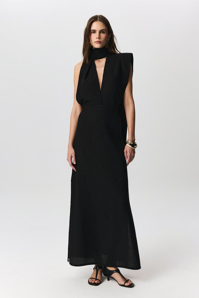 Della Dress, Main, color, Black