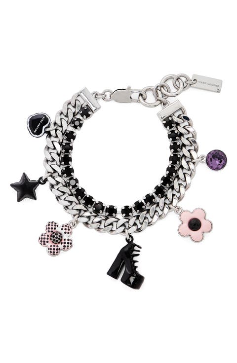 Mini Icon Dot Charm Bracelet