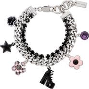 Marc Jacobs Mini Icon Dot Charm Bracelet