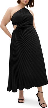 City Chic Aliza One-Shoulder Dress