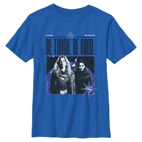 Boy's Supergirl Be Tough Be Good  Graphic T-Shirt