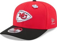New Era Men's New Era  Red/Black Kansas City Chiefs 2026 NFL Draft 9SEVENTY Adjustable Hat