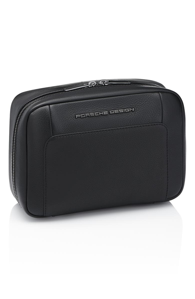 Porsche Design Leather Toiletry Case, Alternate, color, 