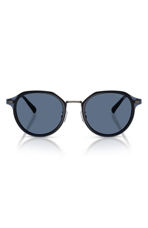 57mm Irregular Round Sunglasses