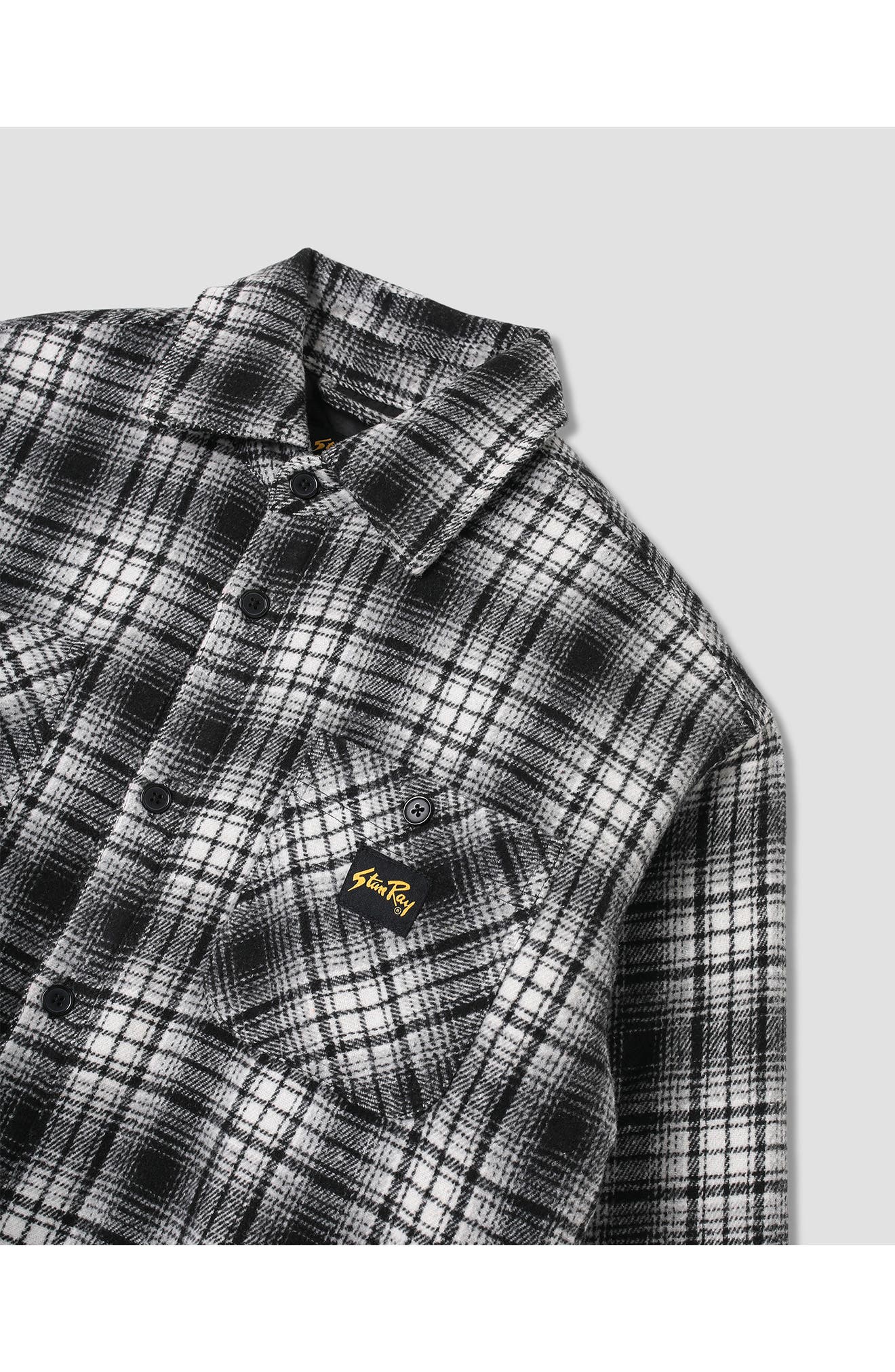 Quilted Plaid Overshirt - image 2