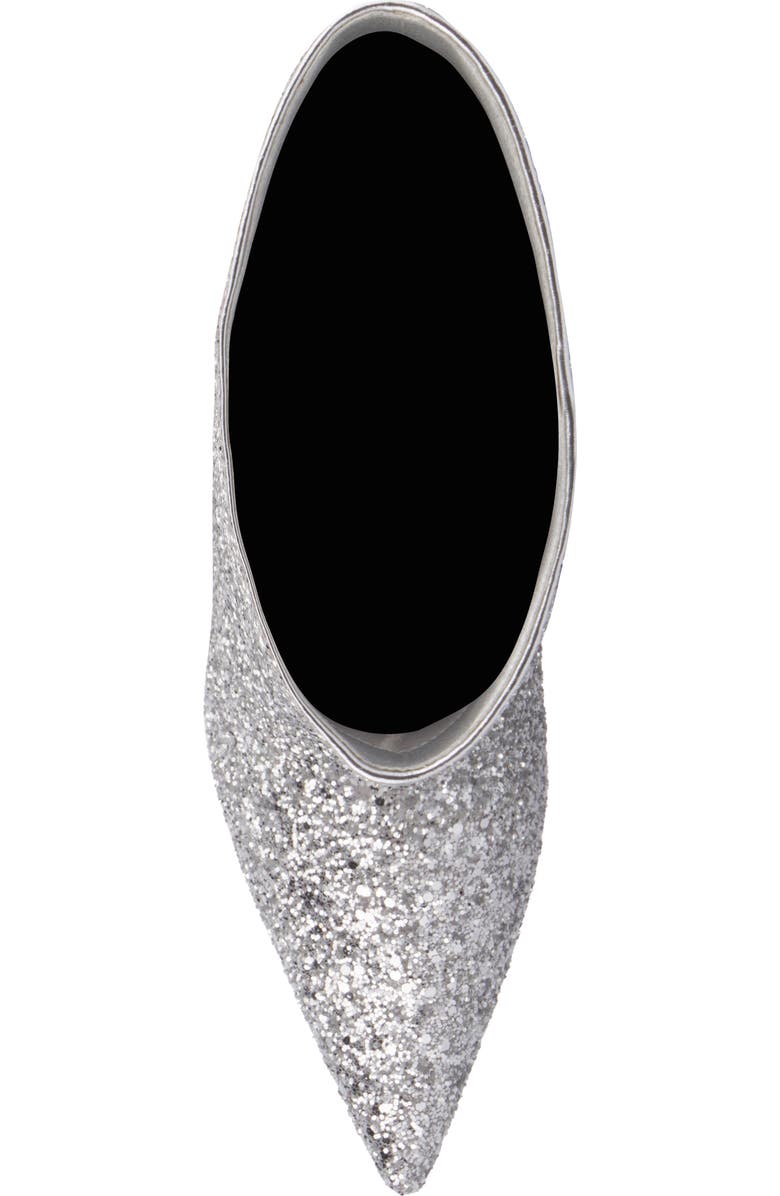 OLIVIA MILLER Mars Knee High Boot, Alternate, color, Silver Glitter