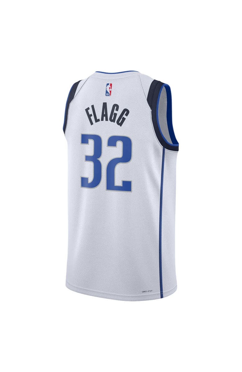 Nike Unisex Nike Cooper Flagg White Dallas Mavericks Swingman Player Jersey - Association Edition, Alternate, color, White