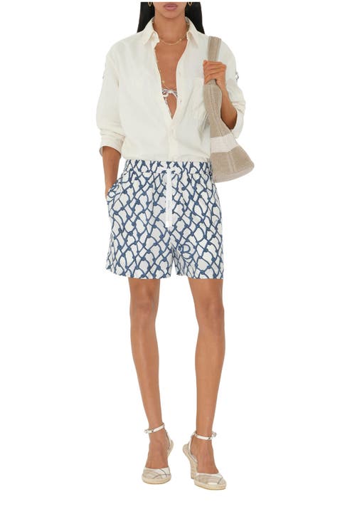 Knot Silk Shorts