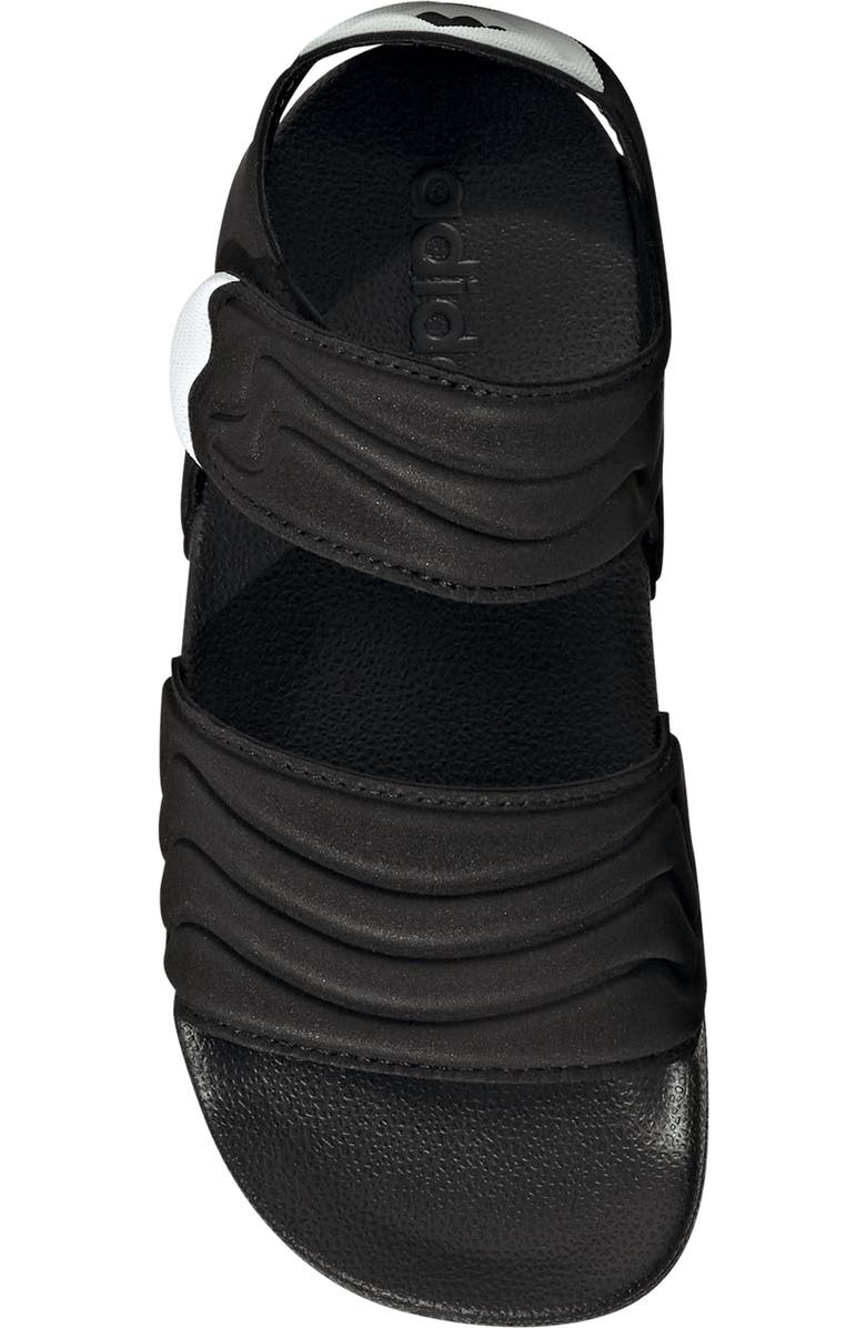 adidas Kids' Adilette Sandal, Alternate, color, Core Black/ Footwear White