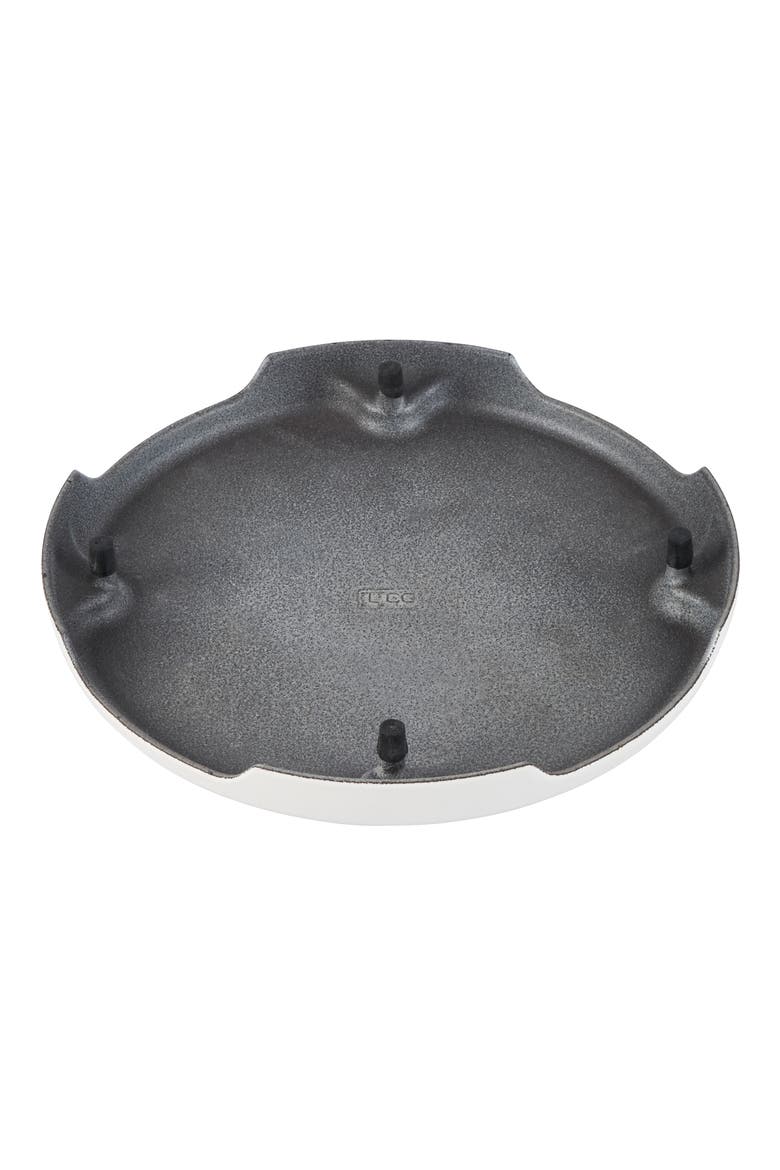 Cast Iron Trivet, Alternate, color, WHITE