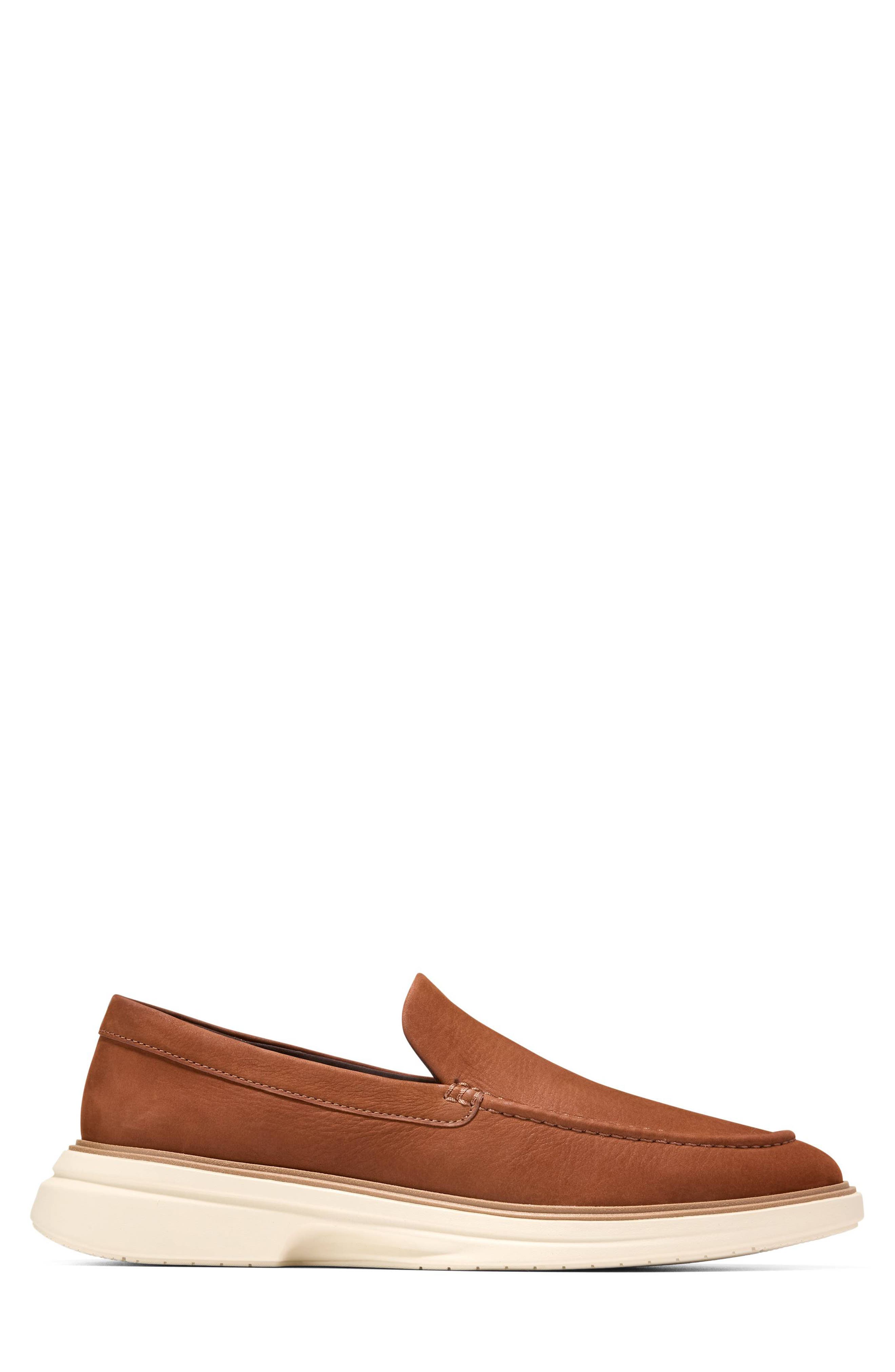 Cole Haan City Spectre Leather Loafer, Alternate, color, Dark Sequoia Nubuck/ Natural