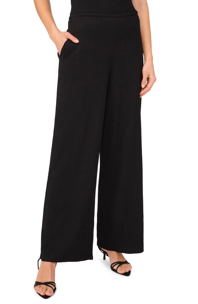 Halogen<sup>®</sup> Plissé Flare Pull-On Pants, Main, color,