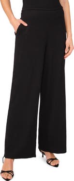 Halogen® Plissé Flare Pull-On Pants