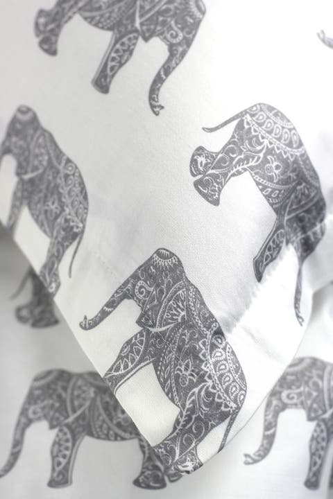 Elephants 400 Thread Count Cotton Duvet Set