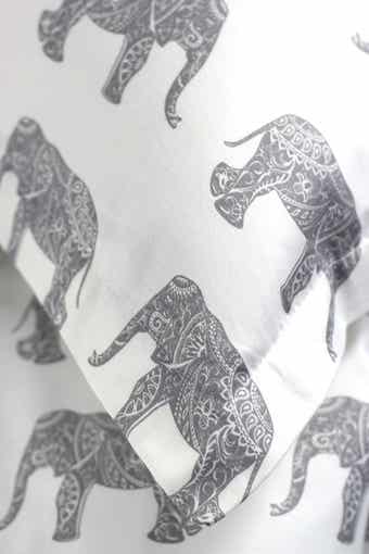 Elephants 400 Thread Count Cotton Duvet Set