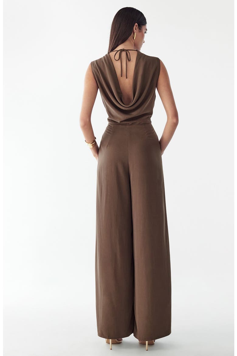 Annie Jumpsuit, Alternate, color, Chocolate