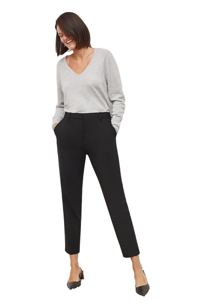 M.M.LaFleur Mejia Pant - Washable Wool Twill, Alternate, color, Black