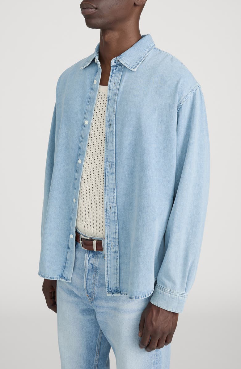 FRAME Classic Denim Button-Up Shirt, Alternate, color, 