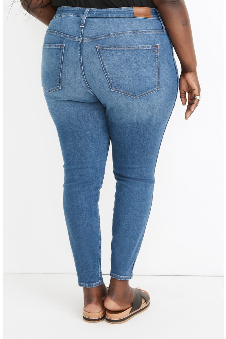10-Inch High Rise Skinny Jeans, Alternate, color, HELMSFORD WASH