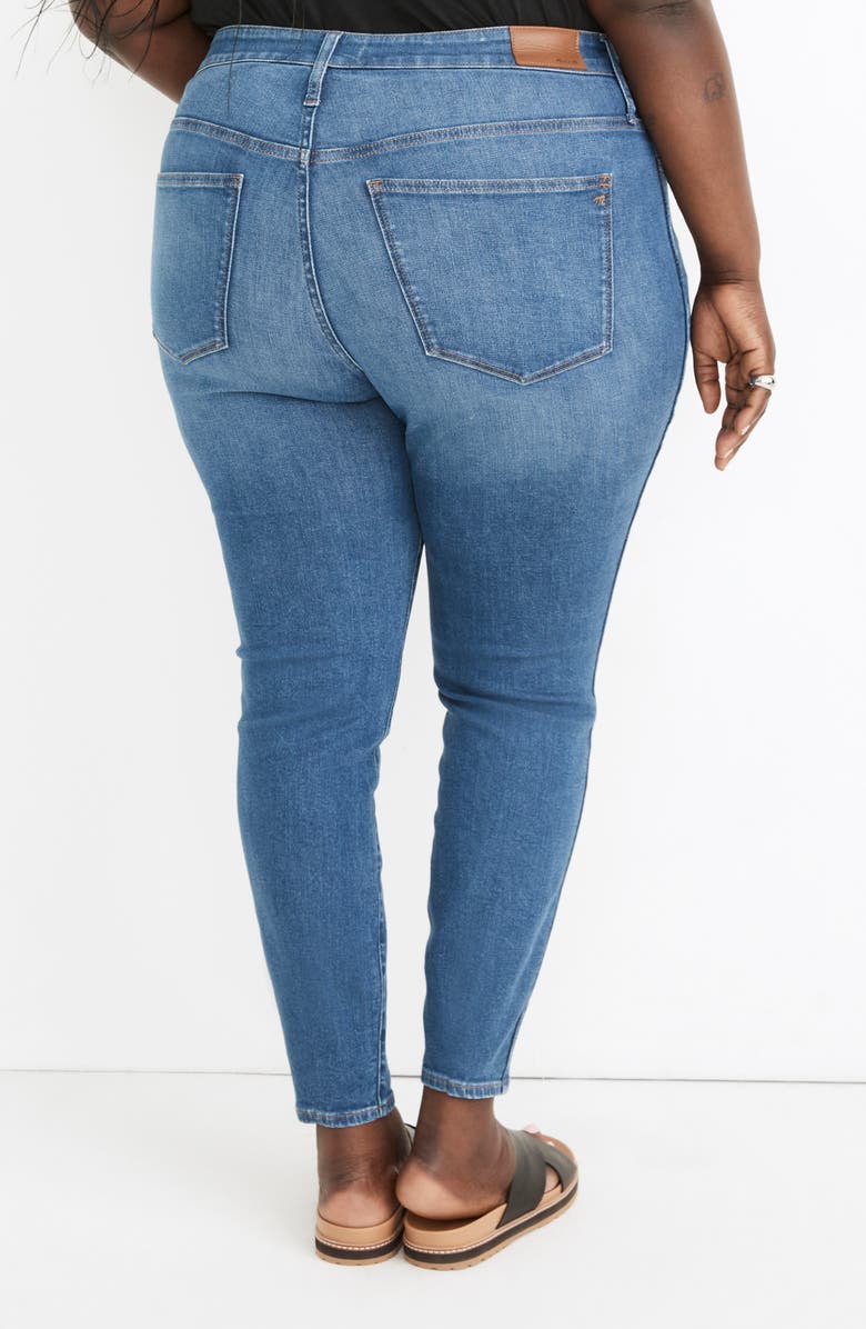Madewell 10-Inch High Rise Skinny Jeans, Alternate, color, 