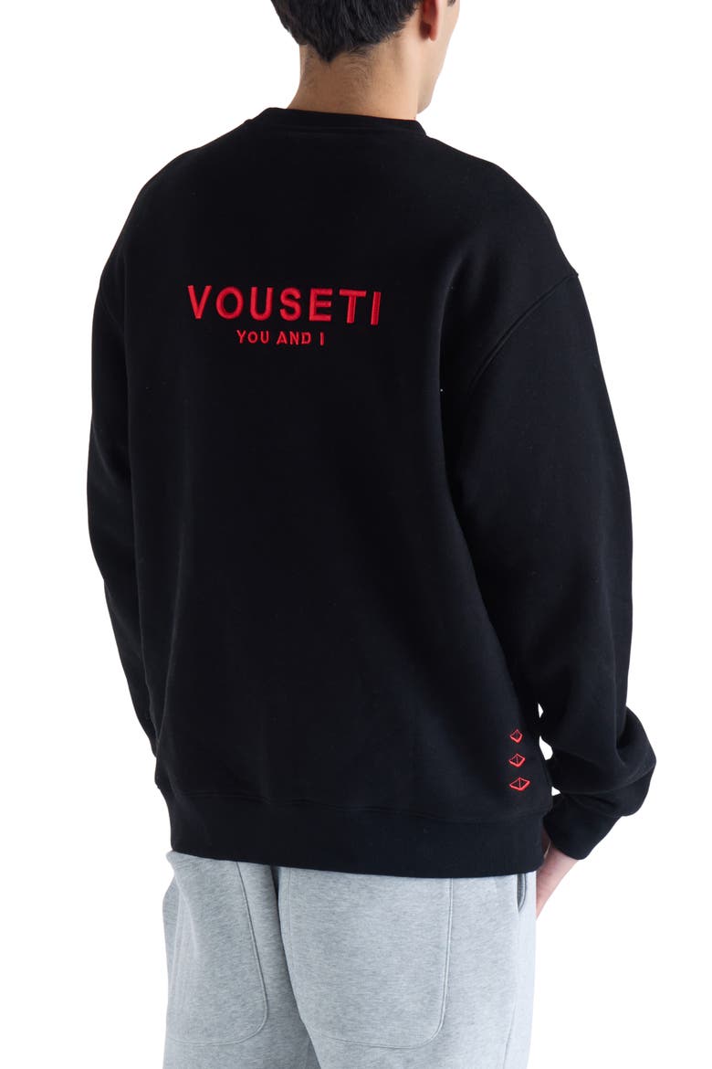 OG Crewneck Sweatshirt, Alternate, color, BLACK