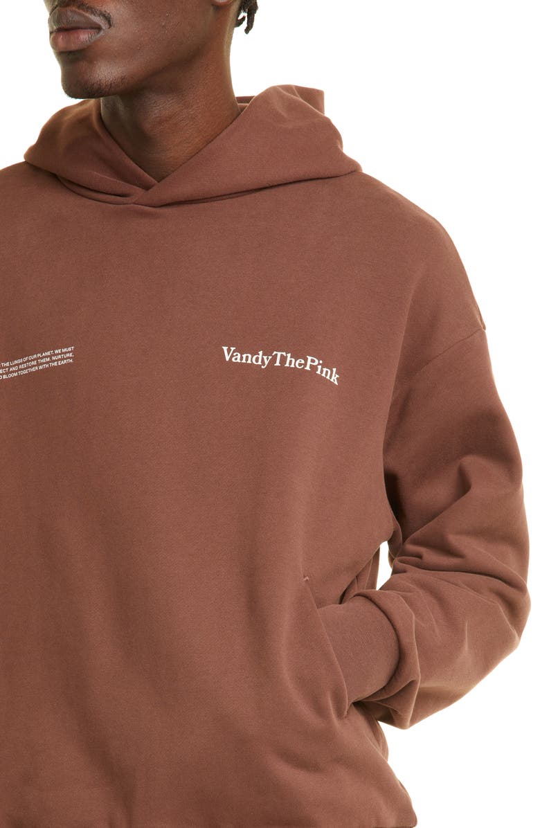 PANGAIA x Vandy the Pink Unisex Organic Cotton Hoodie, Alternate, color, 