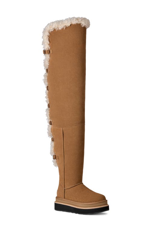 Ugg(r) X Sacai Thigh High Boot In Green