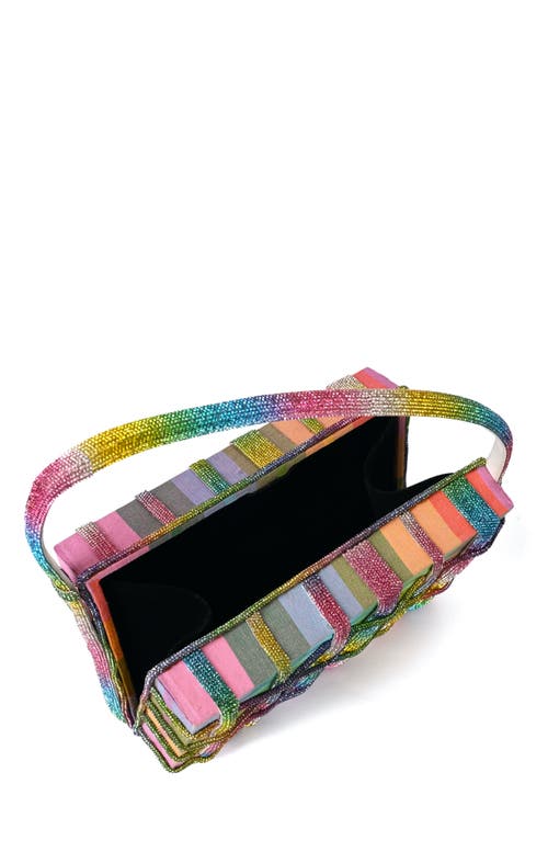 Simitri Rainbow Etoile Clutch In Multi