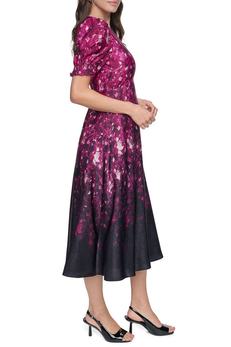 Abstract Print A-Line Dress, Alternate, color, PAILLETTE