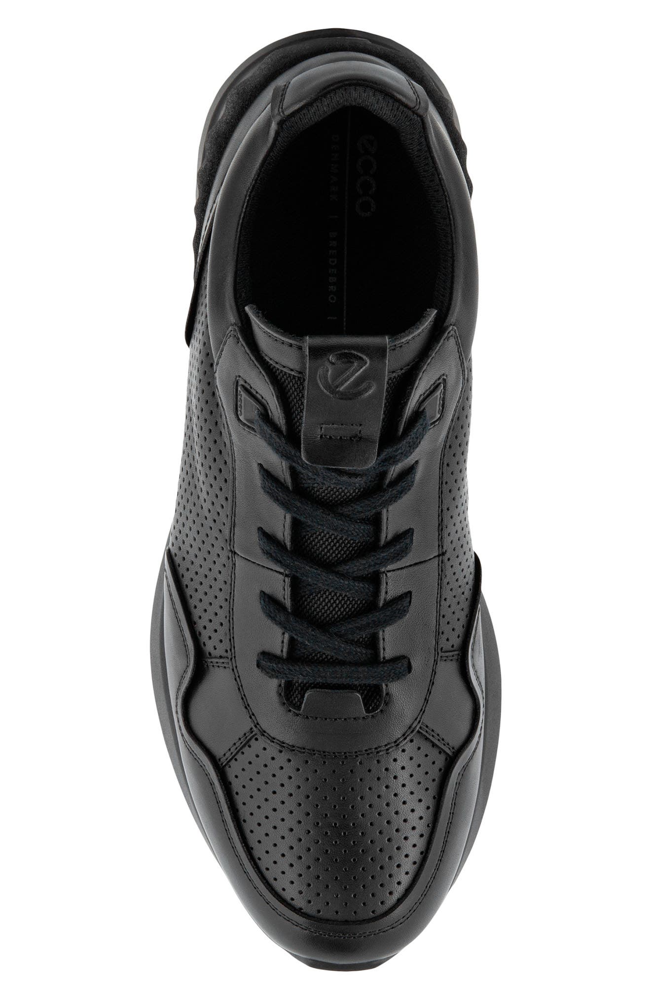 ECCO Astir Lite Perforated Leather Sneaker, Alternate, color, 