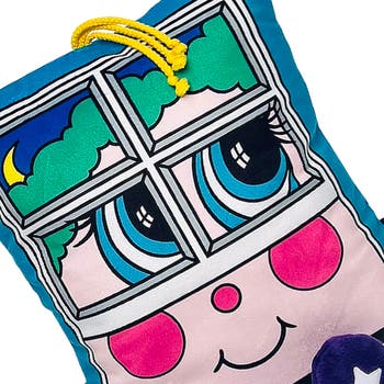 Window Rattler Plush, 2In1 Toy & Pillow