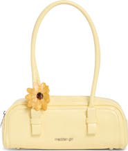 Madden Girl Crinkle Faux Leather Shoulder Bag