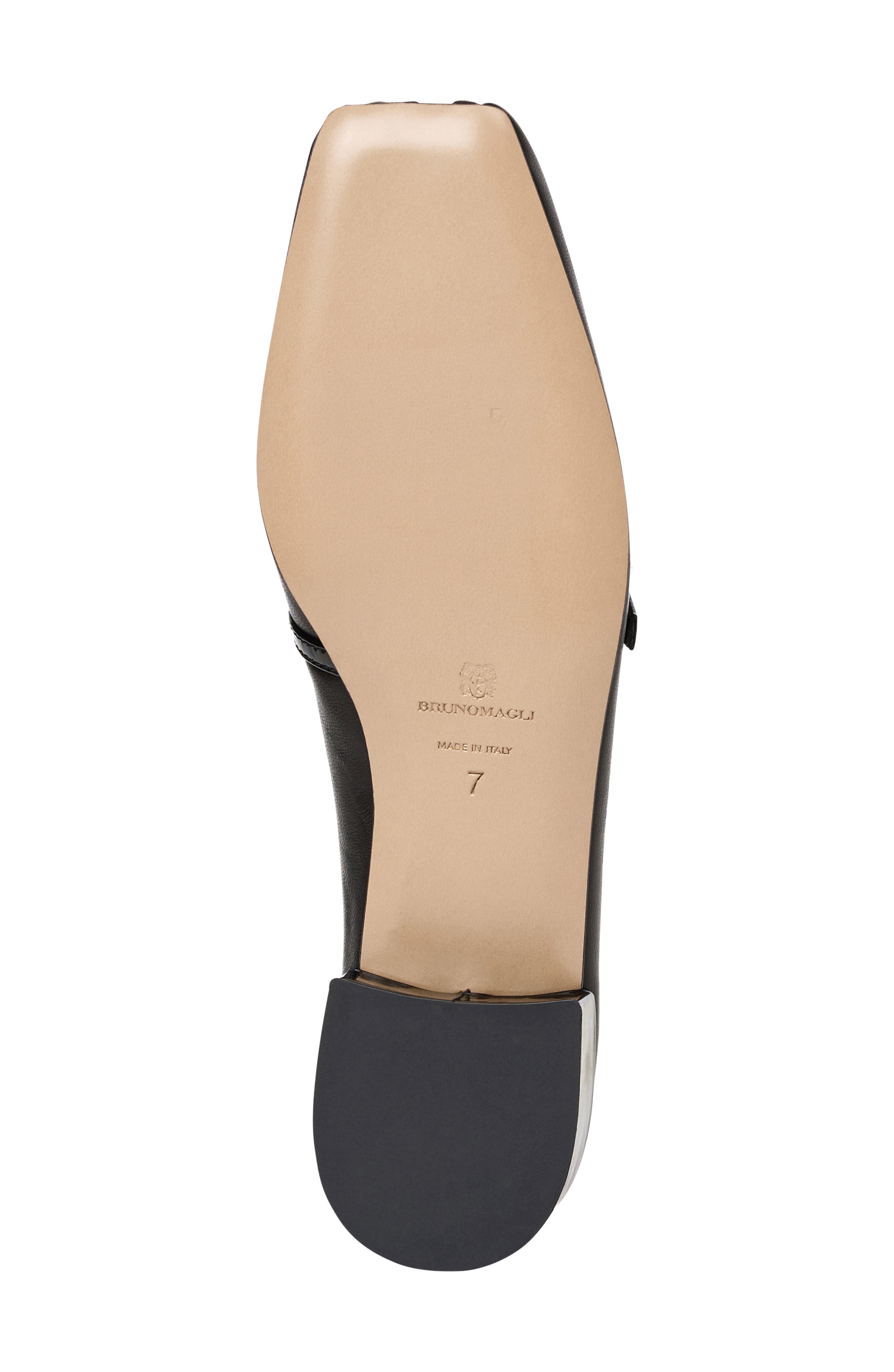 Cesira Leather Mary Jane Pump, Alternate, color, BLACK